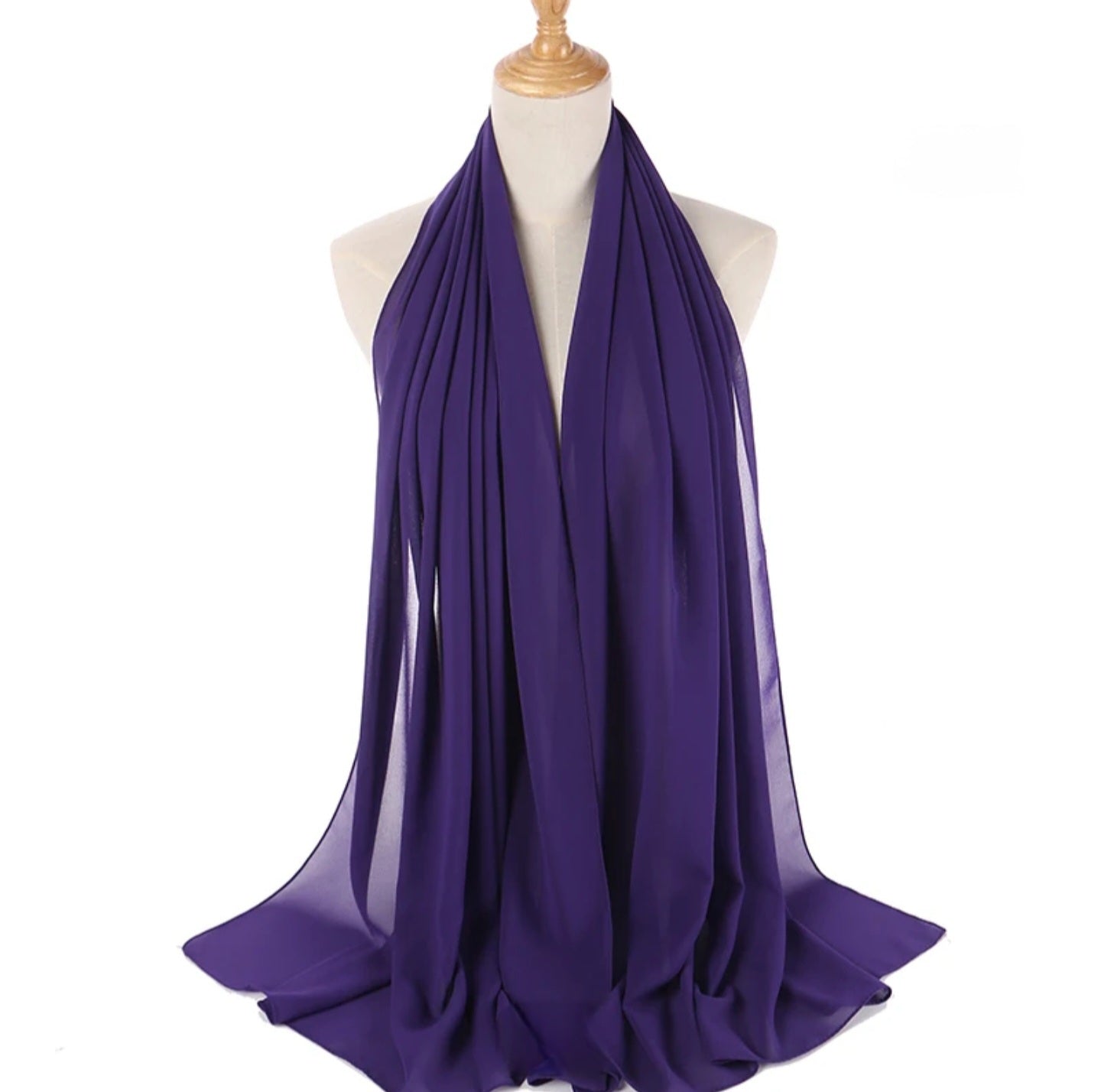 SAMA SCARFS-CHIFFON HIJAB-PURPLE